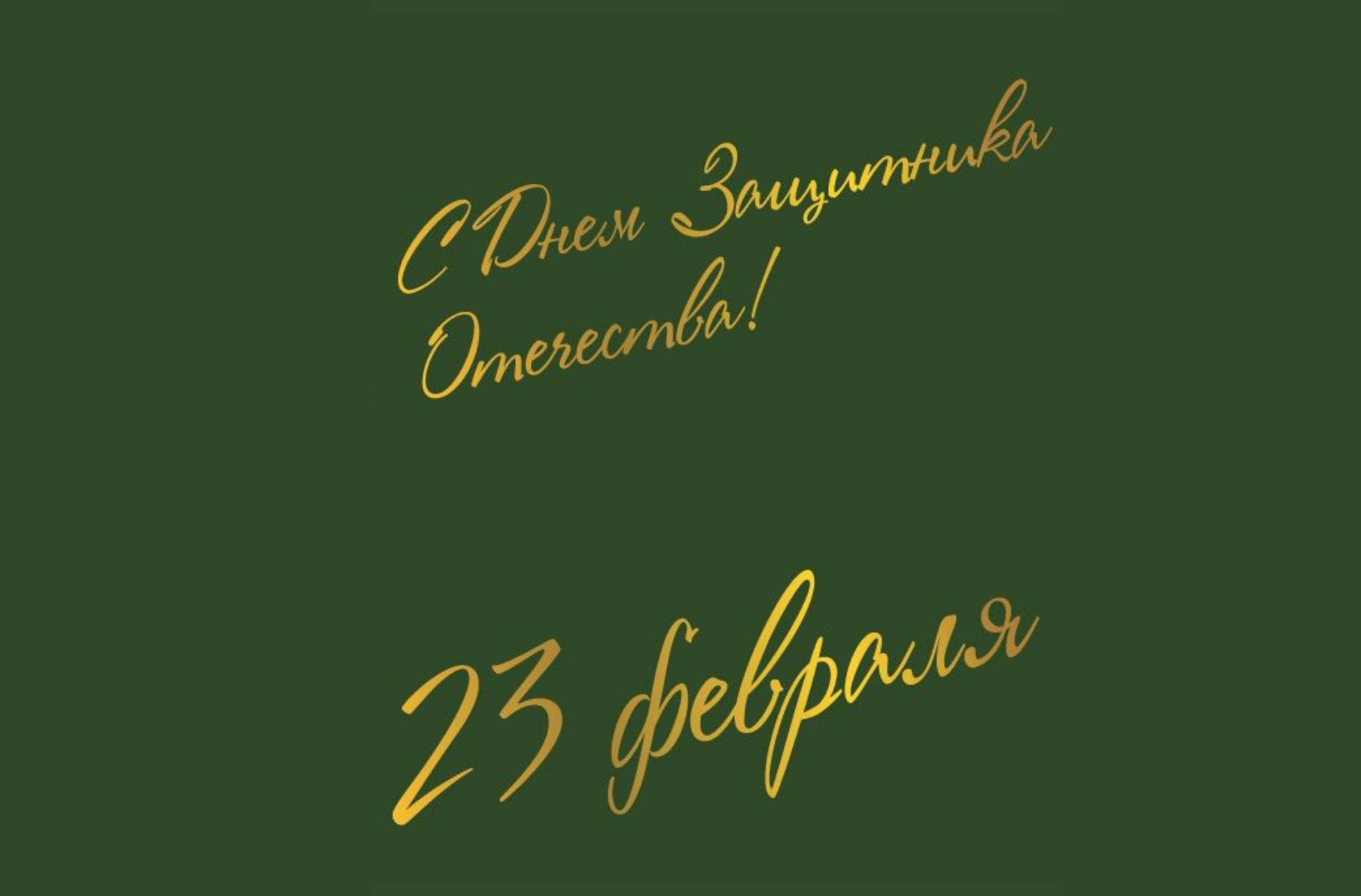 С 23 февраля!